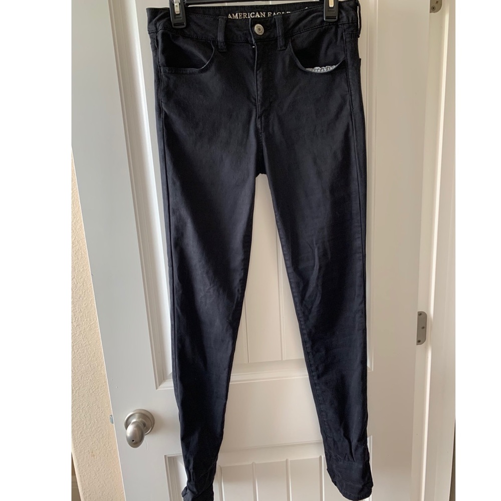 American Eagle Black Jegging Skinny Jean